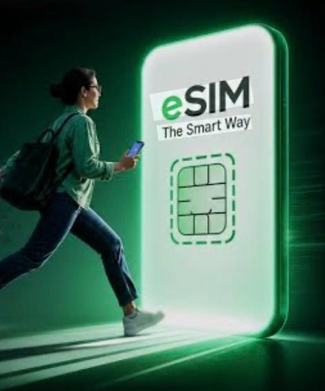 eSIM internet connection