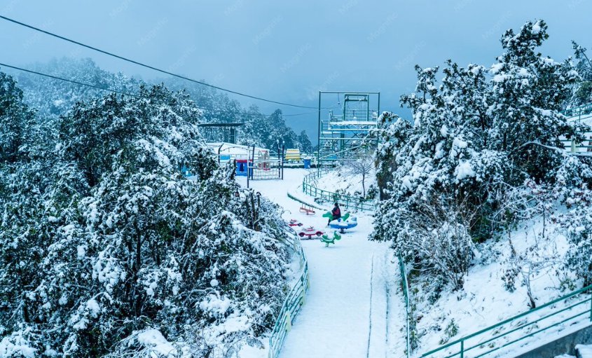 Shymbulak ski resort Kazakhstan winter